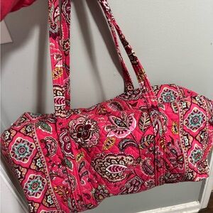 Vera Bradley Pink Floral Travel Bag